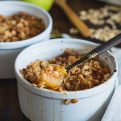 Apple crumble