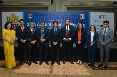  The Institute of Chartered Accountants of India (ICAI) - Dubai Chapter announces New Chairman, CA Naveen Sharma and Vice Chairman CA Mahmood Bangara 