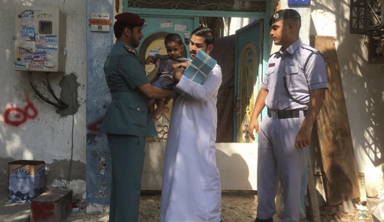 Police return lost boy to parents in Ajman