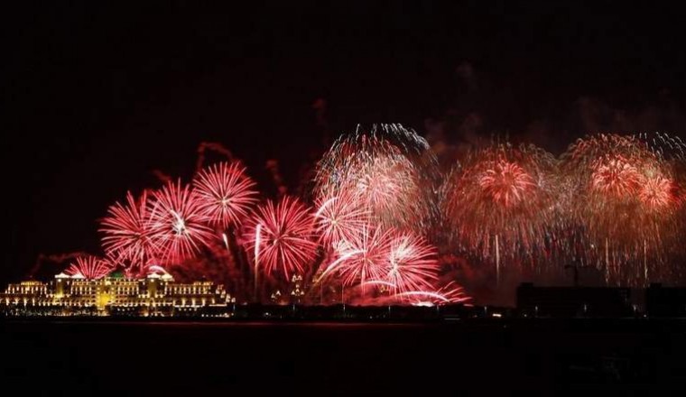 Watch spectacular fireworks every week in Ajman