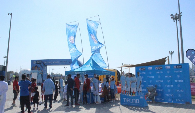 TECNO Mobile Sponsored and Participated in Manchester City ABU DHABI CUP 2018