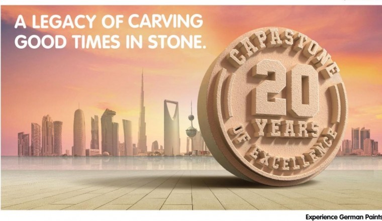 Caparol Paints Celebrates 20 Years of Excellence of the Prestigious Capastone Range of Products