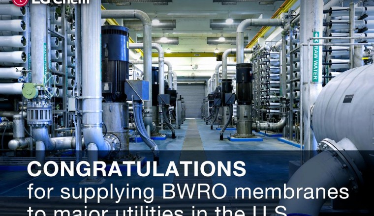 LG Chem Marches into the Brackish Water RO Market After Establishing Leadership in Seawater Desalination 