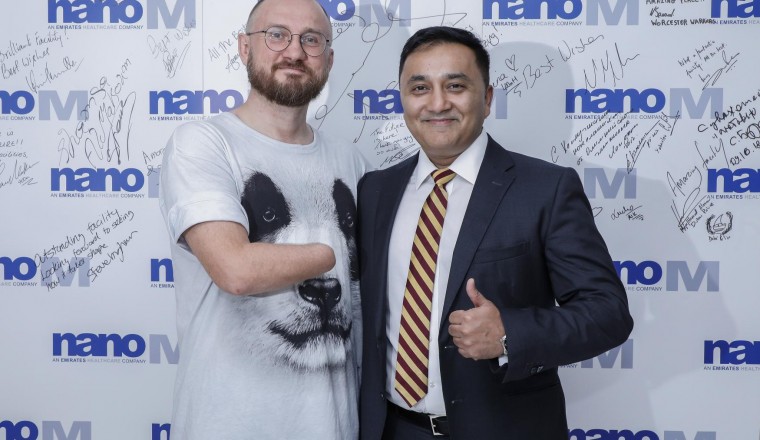 “Man of The Planet” Sergey Burlakov Visits Dubai Sports Medicine Facility