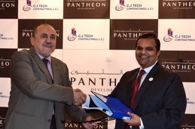 Pantheon Development Announces CJ Tech Contracting As Main Contractor for Pantheon Elysee Project