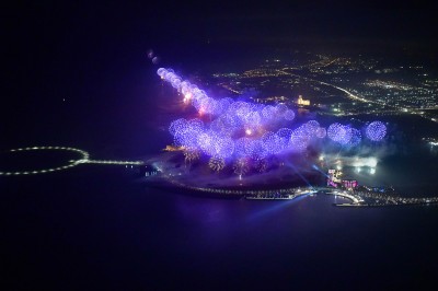 2019 Ras Al Khaimah New Year’s Eve Fireworks  captivates the world with a breathtaking spectacle