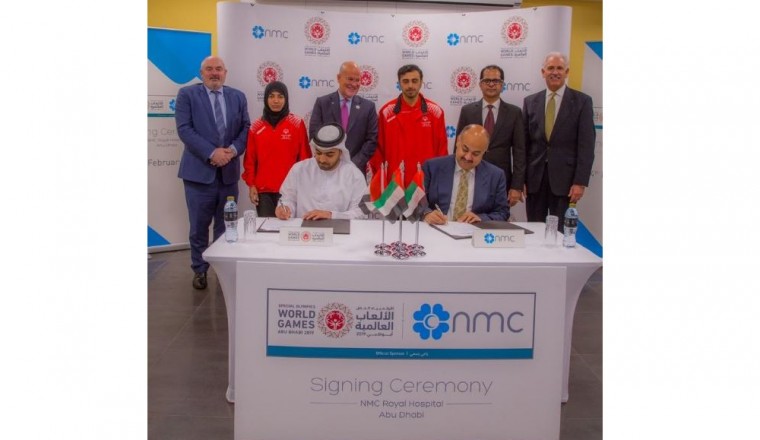 NMC Health to Support the Special Olympics World Games Abu Dhabi 2019