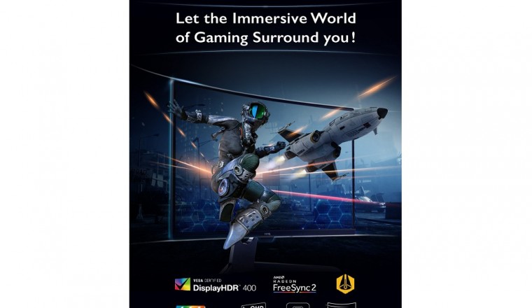 BenQ introduces 32-inch 2560x1440 QHD Screen with 1800R Curvature for Immersive Gaming Experience