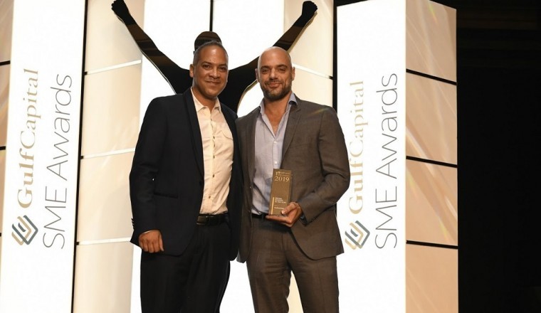 TechKnowledge wins the SME Gulf Capital Digital Business of the Year Award