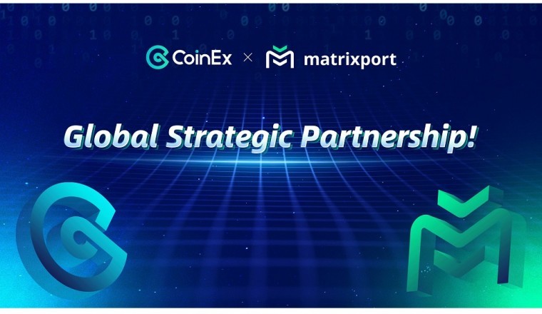CoinEx Announces Global Strategic Partnership with Matrixport to Provide Over-the-counter Service