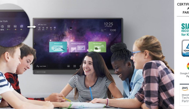 BenQ Unveils New RP02 Series Interactive Flat Panels With Advanced ClassroomCareTM Technology and the Third Generation of Germ Resistant Screens for Learning Post Covid-19