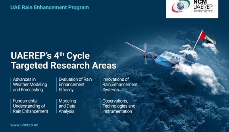 UAE Research Program for Rain Enhancement Science Announces Targeted Research Areas for Fourth Cycle Projects