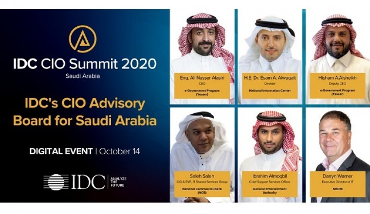 Saudi Arabia's Most Influential ICT Leaders Gather Online for Virtual IDC CIO Summit