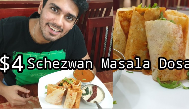 $4 Crispy Schezwan Masala Dosa in Ajman