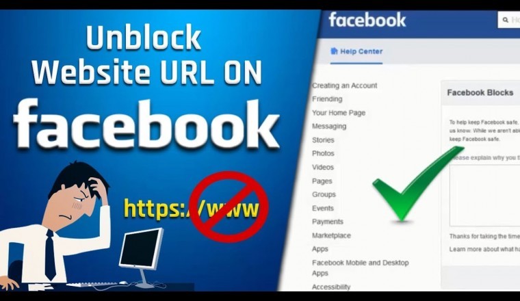 I will Unblock your Website or Blog url in Facebook