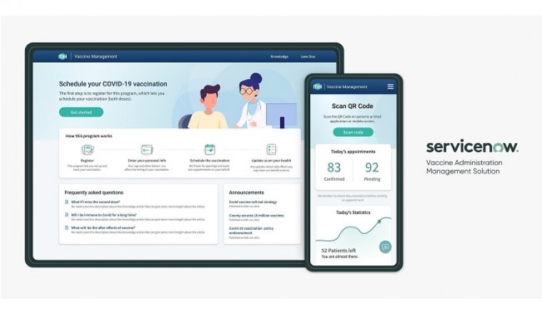 ServiceNow Helps Solve Challenges to Quickly Vaccinate People Against COVID-19