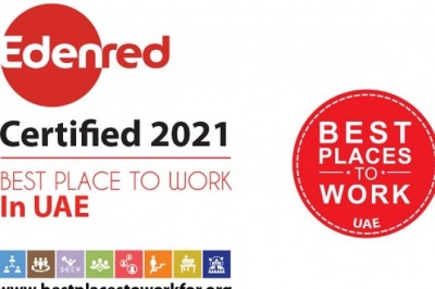 Edenred Recognized as One of the Best Companies to Work for in UAE 2021