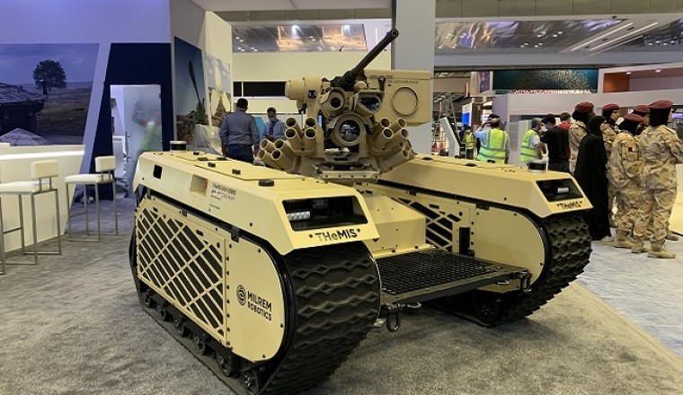 Milrem Robotics’ THeMIS Combat Unmanned Ground Vehicle on Display at DIMDEX