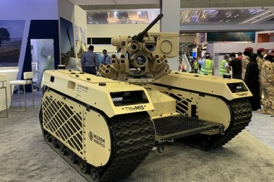 Milrem Robotics’ THeMIS Combat Unmanned Ground Vehicle on Display at DIMDEX
