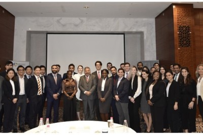 الهلال للمشاريع تستضيف وفداً من طلاب كلية كولومبيا للأعمال