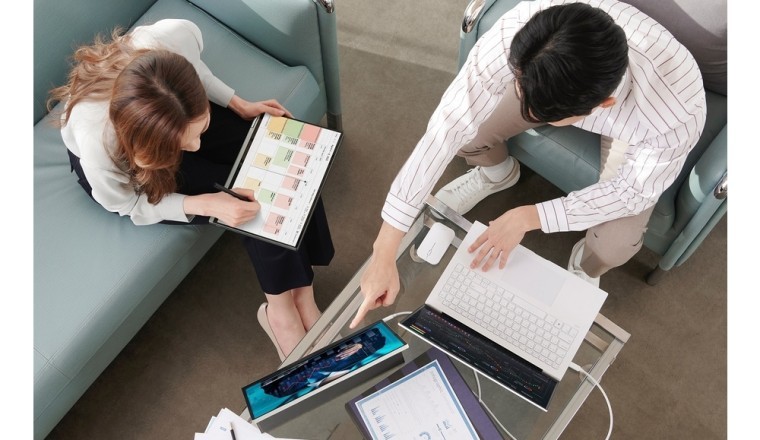 DOUBLE YOUR PRODUCTIVITY WITH THE LG GRAM +VIEW