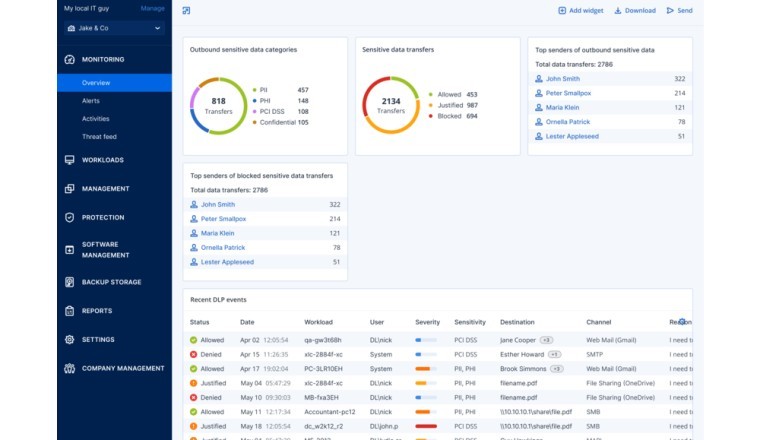 Acronis Introduces Unique, Turn-Key Data Loss Prevention Solution
