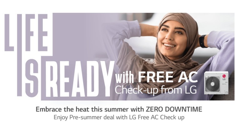 BEAT THE HEAT THIS SUMMER WITH A FREE AC CHECKUP FROM LG