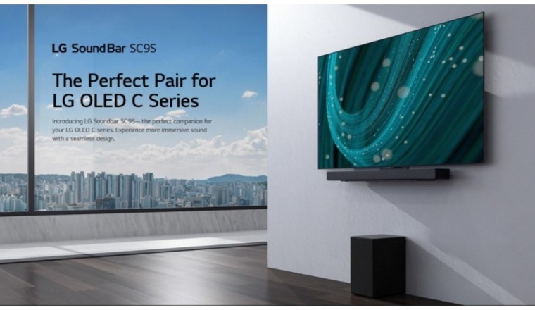 إل جي تُعلن عن عروض رائعة على مكبر صوت LG SOUNDBAR SC9S الجديد وتلفزيونات LG OLED C2