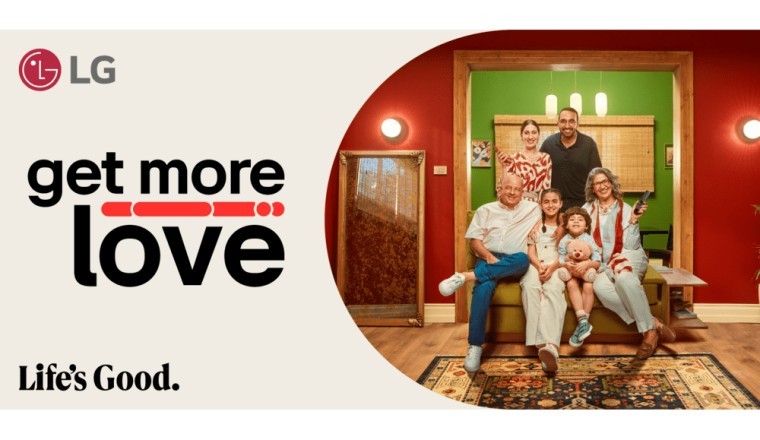 HOME IS WHERE THE HEART IS IN LG’S LATEST CAMPAIGN “LIFE’S GOOD WHEN YOU GET MORE LOVE”