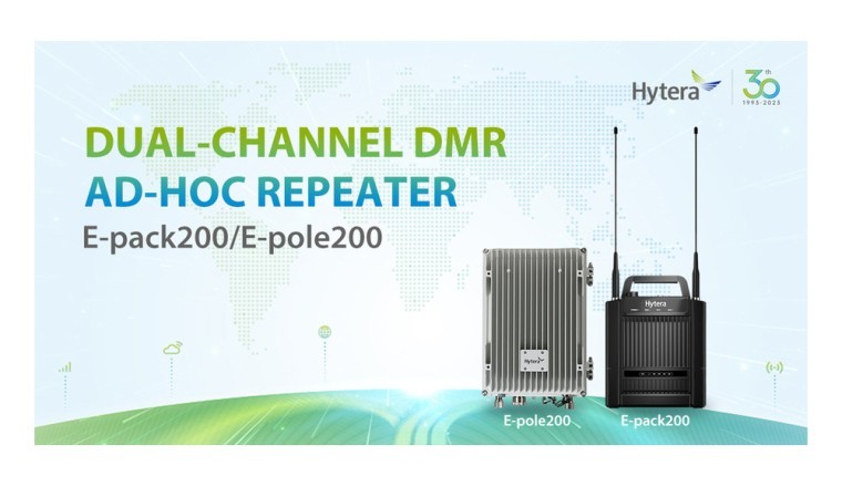 Hytera Launches New Generation Ad-Hoc DMR Repeaters