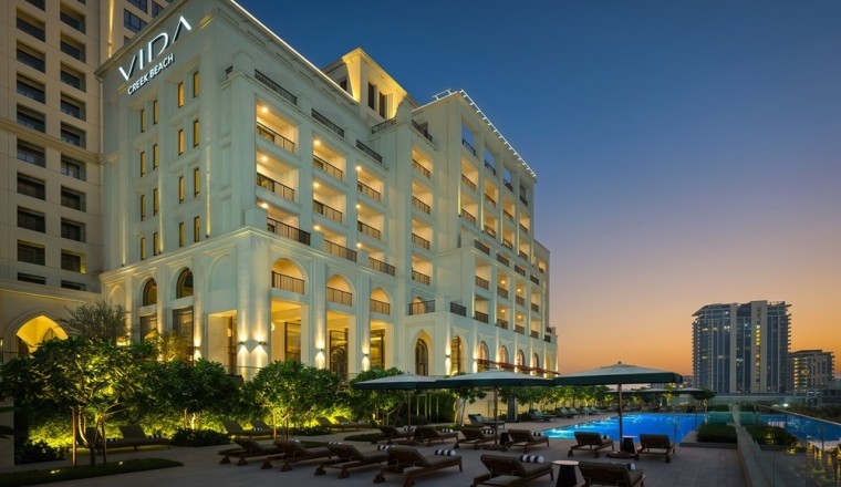Vida Creek Beach, Dubai's Ultimate Lagoon-Side Staycation Hotel, Has Opened its Doors