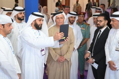 انطلاق أعمال معرض ومؤتمر إنترموبيليتي إكسبو 2023 برعاية معالي مطر الطاير