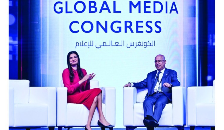 Pierre Choueiri outlines key challenges facing Arab media at the recently held Global Media Congress