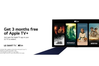 LG Offers Three-Month Free Trial for Apple TV+ To Smart TV and Lifestyle Screen Owners