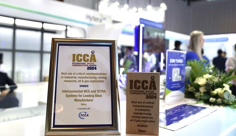 Hytera Wins ICCAs Award 2024 with MCS Solution