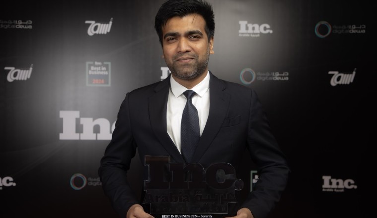 Milestone Systems Wins Best in Business for Security at Inc. Arabia Awards Night