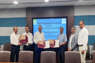 AM Green وSJVN يتفقان على تنفيذ أحد أكبر عقود توريد الطاقة المتجددة الخالية من الكربون في العالم