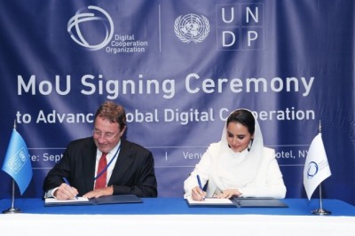 DCO and UNDP enter a new partnership to bridge global digital divide and accelerate progress towards the SDGs through strengthened digital collaboration.