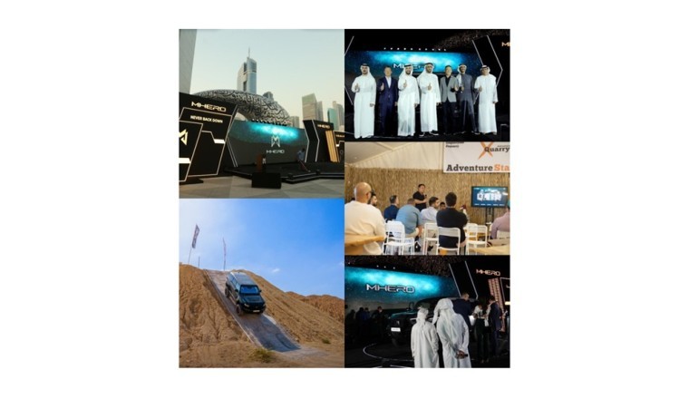 MHERO I Made Debut in Dubai, Bringing Fresh Surge of Off-Road Capability in the Middle East Market