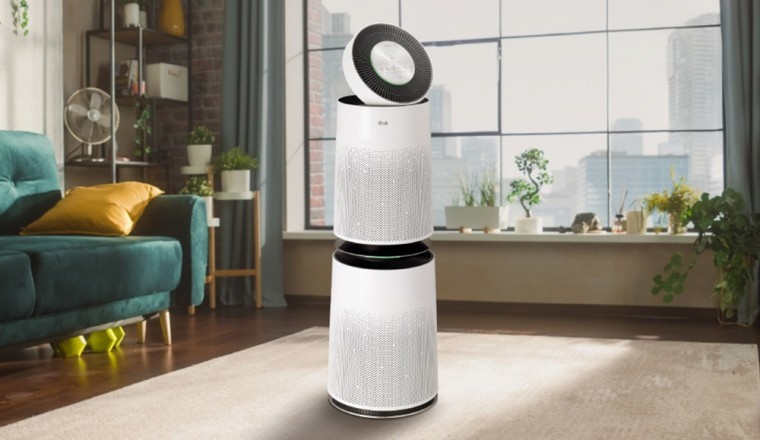 Breath Easier at Home without Compromising on Your Design Aesthetic with LG PuriCare