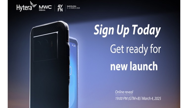 شركة Hytera تميط اللثام لأول مرة عن جهاز MCX المتين بتقنية 5G في MWC25