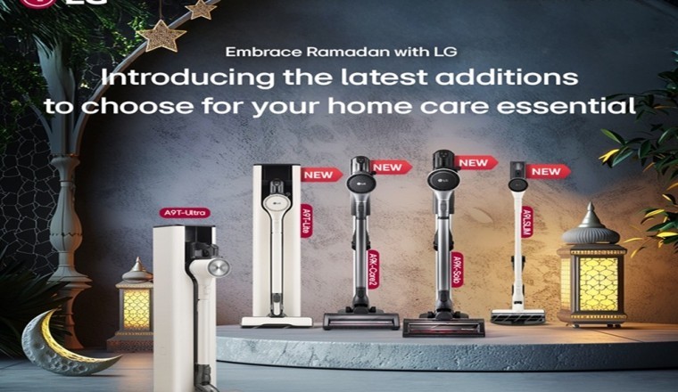 Keeping Your Home Spotless Becomes an Easier Task This Ramadan, Thanks To LG’s Range of Cordless Vacuum Cleaners