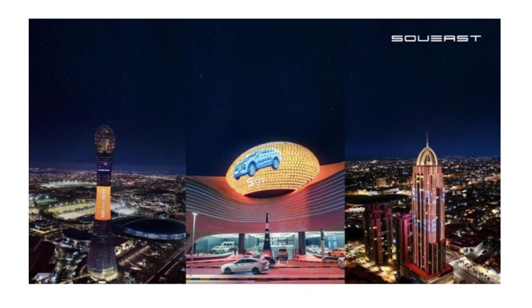 SOUEAST Illuminates Middle East Landmarks, Showcasing a New Urban Mobility Vis...