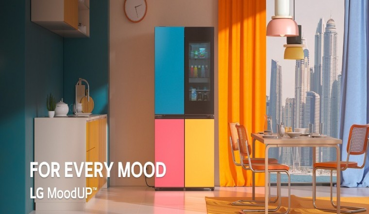 Give Your Kitchen the Ultimate Glow Up with the New LG MoodUP™ Refrigerator