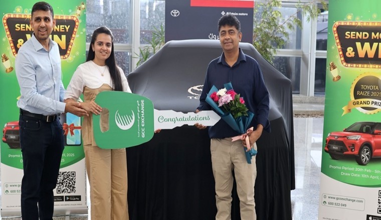 GCC Exchange Announces Final Winners of Ramadan Promotion 2025 – Grand Prize Winner Drives Home a Toyota Raize!