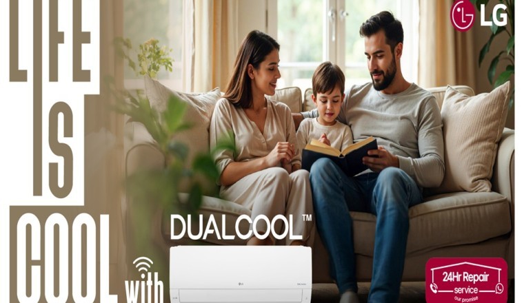 استمتعوا بالاسترخاء والراحة خلال موسم ارتفاع درجات الحرارة مع مكيفات DualCool Tropical Split من إل جي