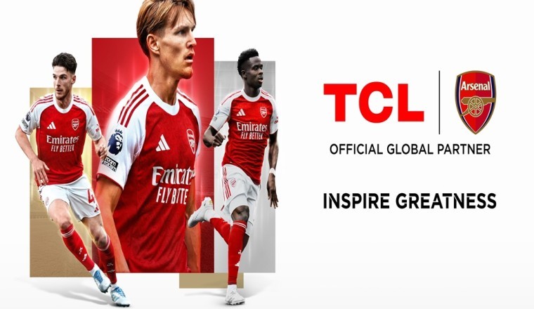 TCL and Arsenal Announce Global Partnership Expansion in Multi-Year Deal