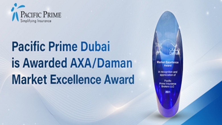 Pacific Prime Dubai تحصل على جائزة التميُّز في السوق من AXA/Daman