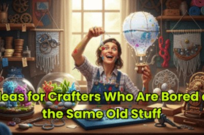 Ideas for Crafters Who Are Bored of the Same Old Stuff