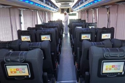 Dubai to Ajman in Dh12, with free WiFi and movies